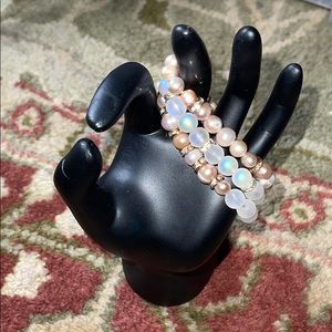 Moon 🌙 over paradise moon stone stack